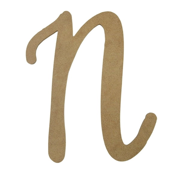 Wooden Letter Unfinished, Colleen Font, Craft Cutout