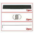 thumbnail image 6 of CROSSDESIGN Black Flex Step Tailgate Molding Trim Cap Fit for 2011-2016 Ford F250 F350, 6 of 9