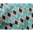 thumbnail image 4 of oneOone Silk Tabby Fabric Geometric Ikat Fabric Prints By Yard 42 Inch Wide, 4 of 4