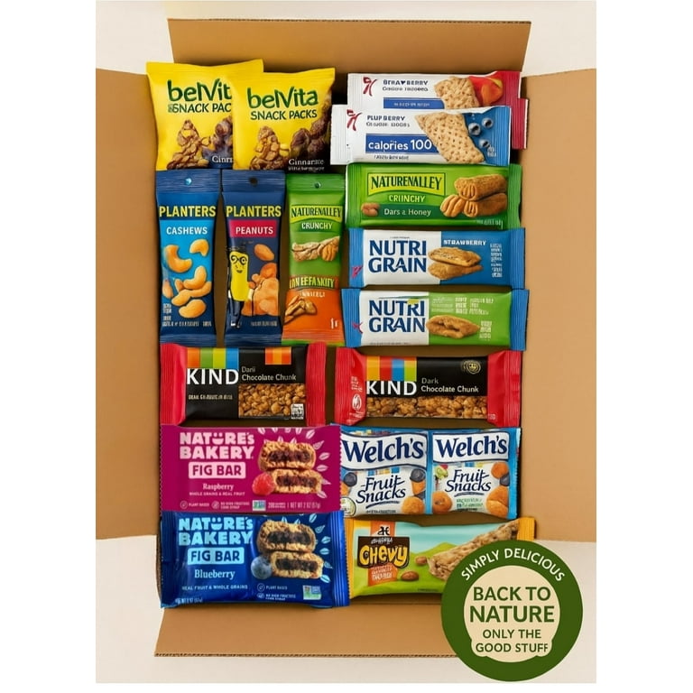 Moochi, Healthy Snack Box for Adults, 28 ct, Variety Pack