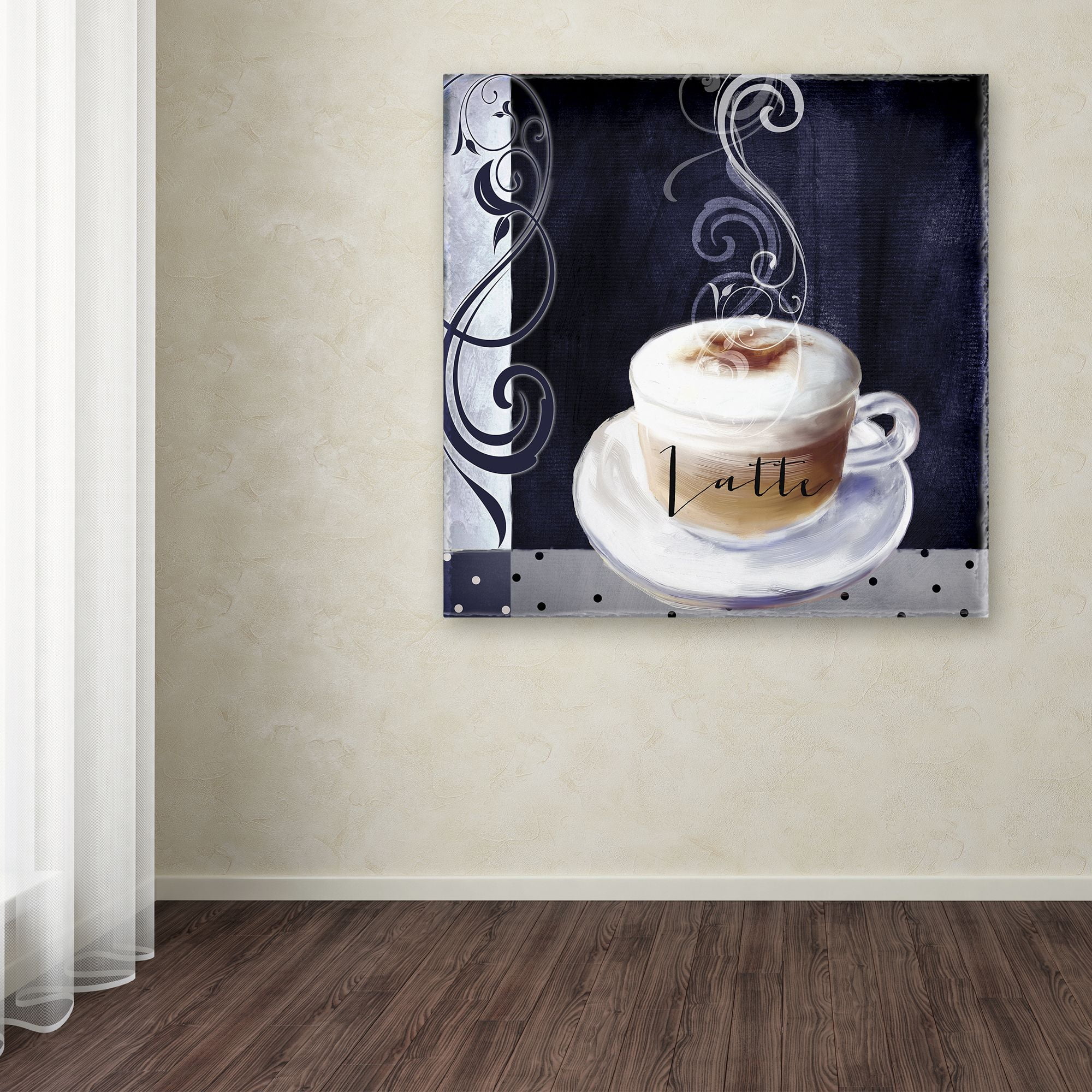Trademark Fine Art "Cafe Blue II" Canvas Art by Color Bakery