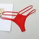 thumbnail image 3 of Gibobby Verano calzoncillos adelgazantes Mujeres sexy cintura fina tanga ropa interior cómoda lencería（Rojo， M), 3 of 4