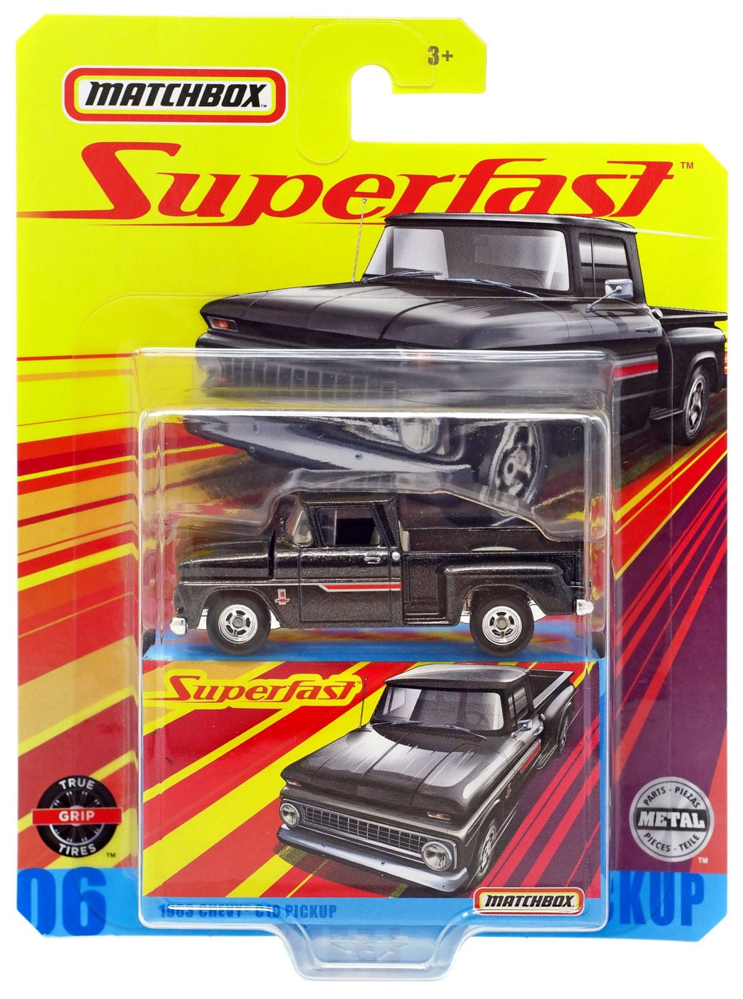 Matchbox Superfast Dodge D200 Ford SVT Raptor Microbus 63 Chevy C10 truck MIP 