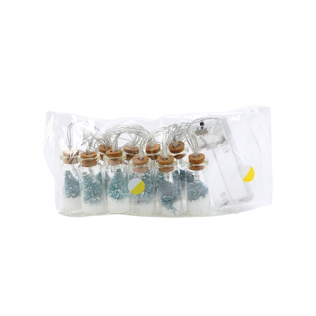 Bewildely de noche de árbol de Navidad, tira de lámpara DIY, diseño de fiesta de vacaciones, iluminación decorativa para sala de estar Kits de decoración para fiestas 3 metros 20 luces Bewildely HA073733-02