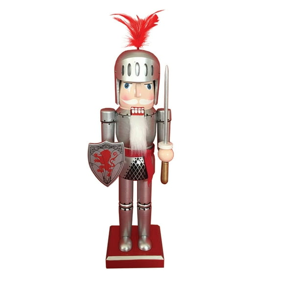 Santas Workshop 70106 14 in. Red Lion Knight Nutcracker