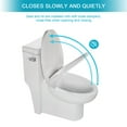 thumbnail image 6 of Ceramic One Piece Toilet,Single Flush with Soft Clsoing Seat, 6 of 8