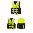 thumbnail image 6 of Life Vest for Children Adult-Professional Reflective Adjustable Waistcoat Jacket with Whistle Belt for Swimming, 6 of 6