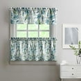 thumbnail image 2 of Farmhouse Vintage Curtains 24 Inch - 3 Panel Boho Wildflower Set with Rustic Floral Print, Rod Pocket, 2 of 6