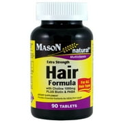 Mason Vitamins Extra Strength Hair Formula Tablets, 90 Ct