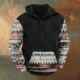 thumbnail image 2 of Todays Daily Otaozi Mens Hoodies Pullover Casaul Long Sleeve Hoodies for Men Graphic Design Mens Sweatshirt Graphic Mens Tops Sexy Going Out Black Gifts for Men, 2 of 3