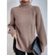 thumbnail image 1 of Suéter europeo y americano de cuello alto, suéter casual simple y puro, suéter medio largo, 1 of 6