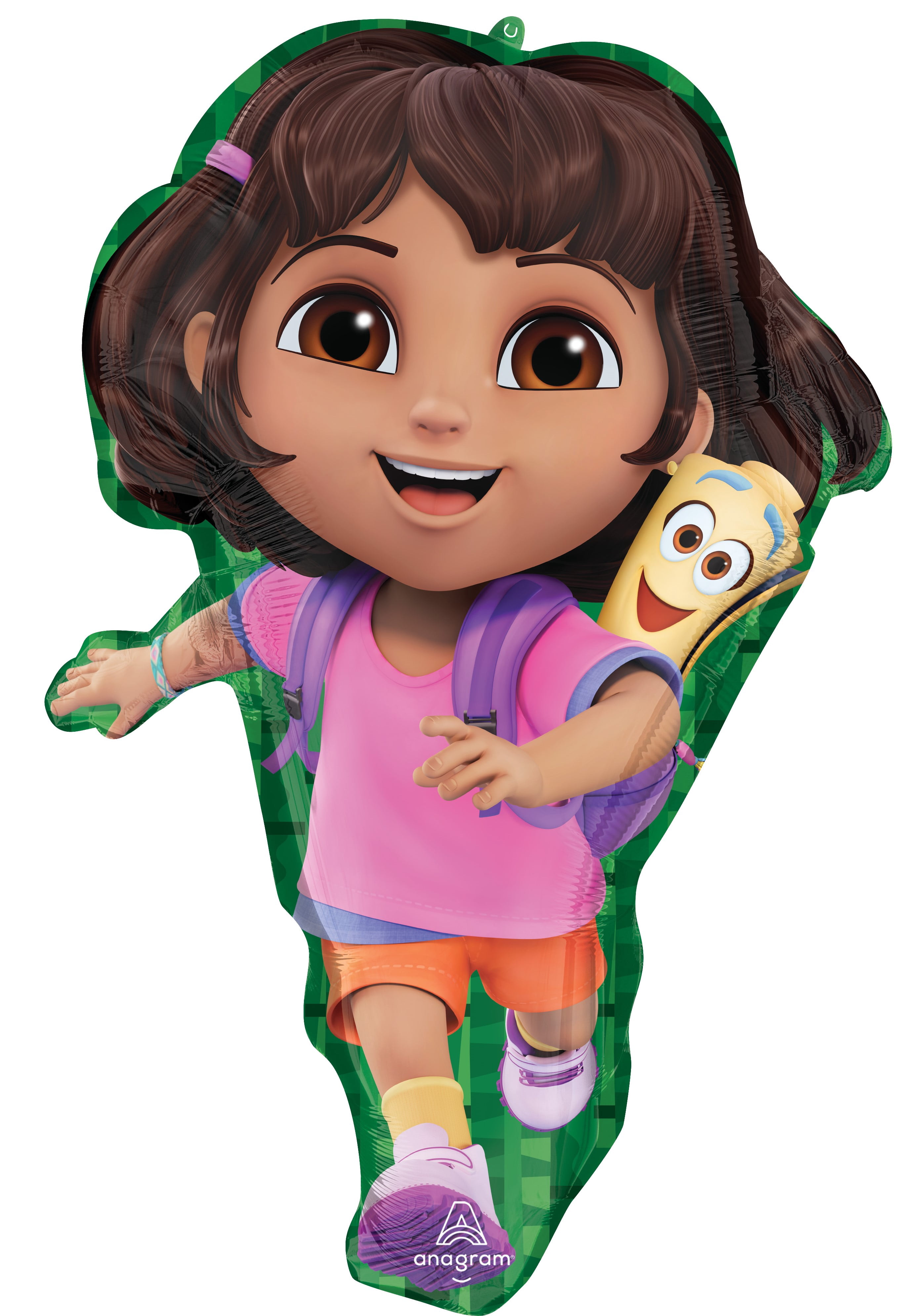 Anagram Dora's Birthday Party Supplies 8pc Foil Balloon Bouquet Decorations