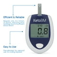 KetoBM Ketone Blood Meter Kit Complete Monitoring System for