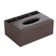 thumbnail image 1 of Bewildely Caja de pañuelos multifuncional para fácil acceso y organización eficiente PU que ahorra espacio PU duradero Almacenamiento y organización del hogar marrón, 1 of 6