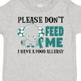 thumbnail image 4 of Inktastic Please Dont Feed Me I Have a Food Allergy with Elephant and Ribbon Boys or Girls Toddler T-Shirt, 4 of 5