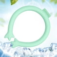 thumbnail image 2 of Neck Cooling Tube Cooling Neck Wraps Comfortable Lightweight Hands Free Ice Pack Green, 2 of 8
