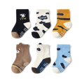 thumbnail image 5 of Calcetines de tubo medio para niños en edad preescolar con dibujos animados, calcetines antideslizantes para el suelo, calcetines de tubo medio para bebés, calcetines de algodón para niños, 5 of 5