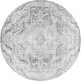 thumbnail image 1 of Ahgly Company Indoor Round Persian Gray Traditional Area Rugs, 4' Round, 1 of 1