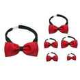 thumbnail image 5 of Infant Toddler Kid Teen Boy Wedding Formal Party Satin Black Red Bow Tie sz S-20, 5 of 9