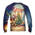 thumbnail image 2 of Merry Christmas Belgian Malinois Santa Hat Xmas Tree Winter Holiday All Over Print 3D Sweatshirt Unisex Merch Sheepdog Dog Lover Gifts - 01013, 2 of 6