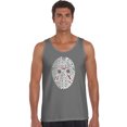 thumbnail image 1 of LA Pop Art Men's Word Art Tank Top - Slasher Movie Villians, 1 of 2