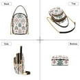 thumbnail image 3 of FORMRS Crossbody Bag for Women Quilted Travel Shoulder Cell Phone Purse with Chain Strap Handbag, Beige Nordic Christmas House, 3 of 7