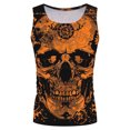 thumbnail image 2 of uikmnh Mens Tank Tops Summer Men'S Casual Fitness Beach Fashion Print Sleeveless Vest Size:2XL, 2 of 3