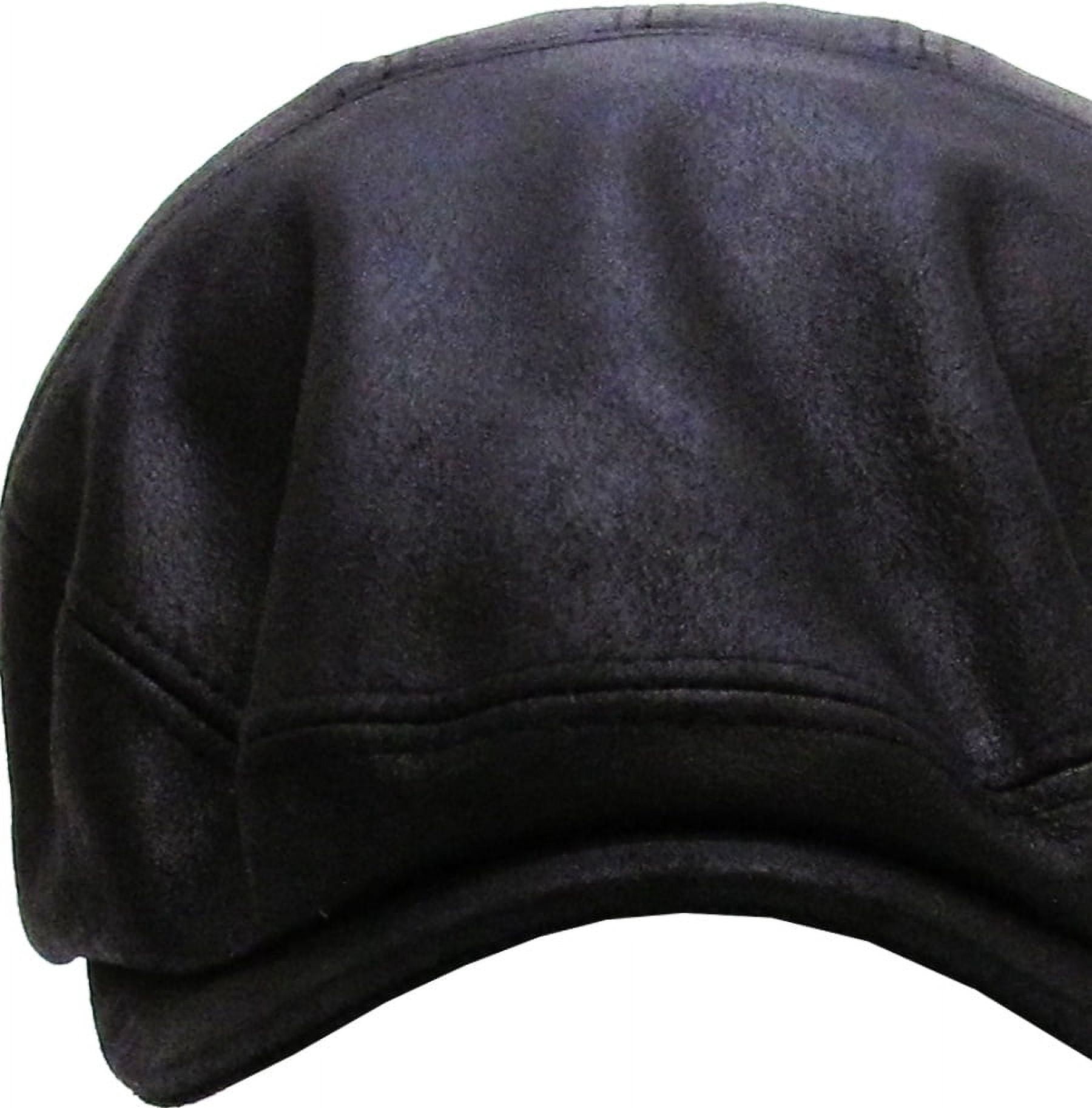 PU Leather Ivy Hat Golf Driving Ascot Winter Flat Cabbie Newsboy Debonair