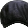 thumbnail image 4 of PU Leather Ivy Hat Golf Driving Ascot Winter Flat Cabbie Newsboy Debonair, 4 of 8