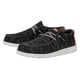 thumbnail image 4 of Mocasines Slip-On HEYDUDE Wally Jersey Negro para Hombre Talla 8, 4 of 8