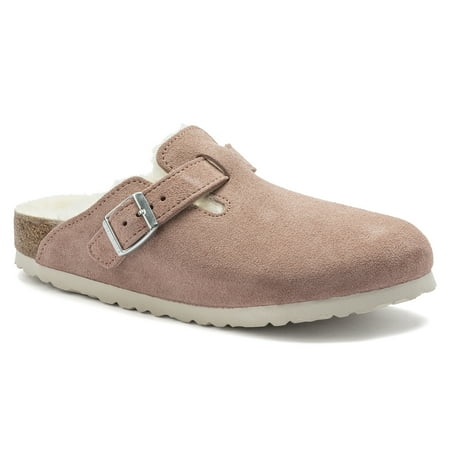 

BIRKENSTOCK BOSTON VEGAN BIRKIBUC Clogs