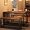 Rustic Brown, variant on CABIHOME Dining Table and 2 Benches with Corner Protector, Dining Table Set for 4 with 2 Benches, Kitchen Table Set for 4-6 with H-Shaped Frame for Small Space, Kitchen, Apartment, Rustic Gray