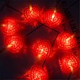 thumbnail image 5 of Vikakiooze Home Decor Red Love Heart Lantern Valentine's Day Light String Small Lantern Love Lights, 5 of 5