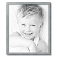 thumbnail image 2 of ArtToFrames 20x24 Inch Silver Picture Frame, This Silver Wood Poster Frame is Great for Your Art or Photos, Comes with 060 Plexi Glass (4319), 2 of 8