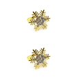 thumbnail image 4 of Advancent Ajuste de la Decoración Navidad Copo de nieve Diseño Servilletas Círculos Toalla Hebilla para la familia occidental Hotel Boda Fiesta Type1 NO1 Advancent CBP262801, 4 of 6