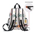 thumbnail image 5 of FORMRS School Backpack with Front Zippered Pocket 12" Student Travel Daypack, Flamingo Pattern, 5 of 6
