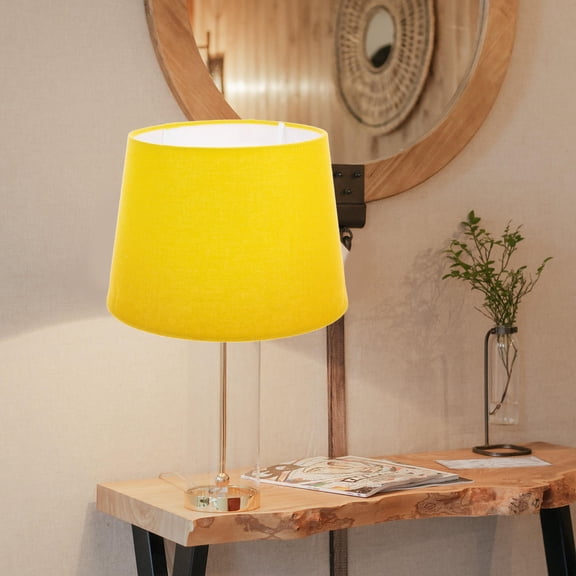 Raindrops Replacement Lamp Shades for Floor Lamps Cover Fabric Yellow