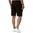 thumbnail image 4 of alcepopk Cargo Shorts for Men Below The Knee Mens Cargo Shorts with Multi-Pockets Men's Long Shorts for Camping Hiking(Black,XL), 4 of 7