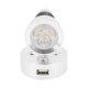 thumbnail image 5 of Luz de lectura LED RV 10‑30V 3W 90° giratorio ajustable con interruptor para dormitorio cabina camión remolque barco yate luz neutra, 5 of 5