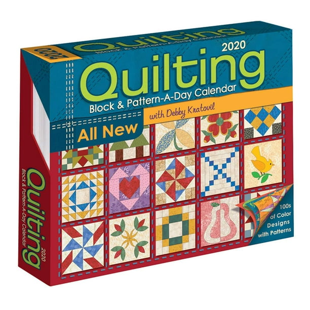 Quilting Block and PatternaDay 2020 Calendar (Calendar)