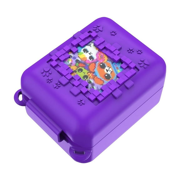 Silicone Case Compatible for Bitzee Pet, Protective Case Cover Shell for Virtual Pet Game Machine Carrying Sleeve Skin Console Dust Dirt Resistant Protector Replacement (Case Only)