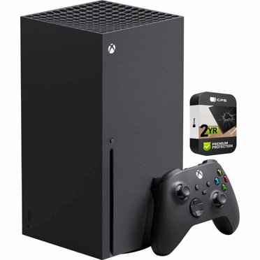 Microsoft RRT-00001 Xbox Series X 1TB SSD Bundle with 2 YR CPS Enhanced Protection Pack