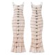 thumbnail image 3 of Vestidos de Fiesta Elegantes con tirantes y lazo para mujer vestido elegante sin espalda traje de playa Sexy Ygjytge Beige T M para Mujer, 3 of 8