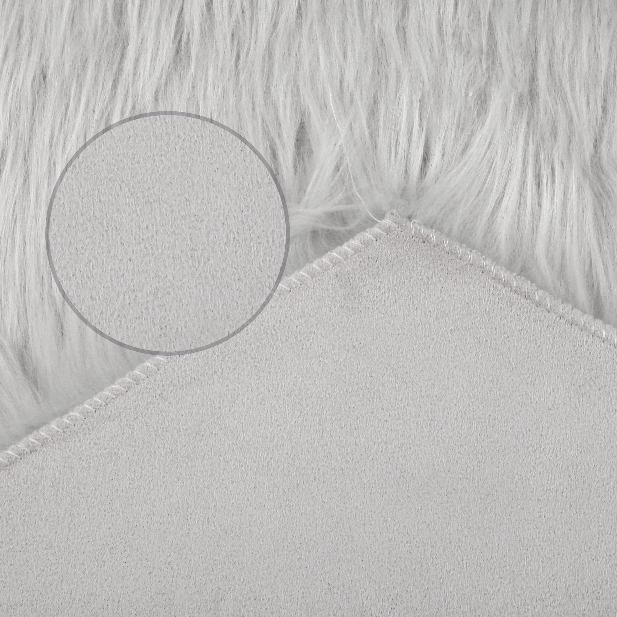 Unique Bargains Heart Shape Soft Absorbent Bath Rugs Grey 28" x 36"