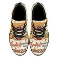 thumbnail image 2 of Thanksgiving Tennessee Thankful Grateful And Blessed Halloween Pumpkin Fall Shoes Sneakers Black Size 13, 2 of 7