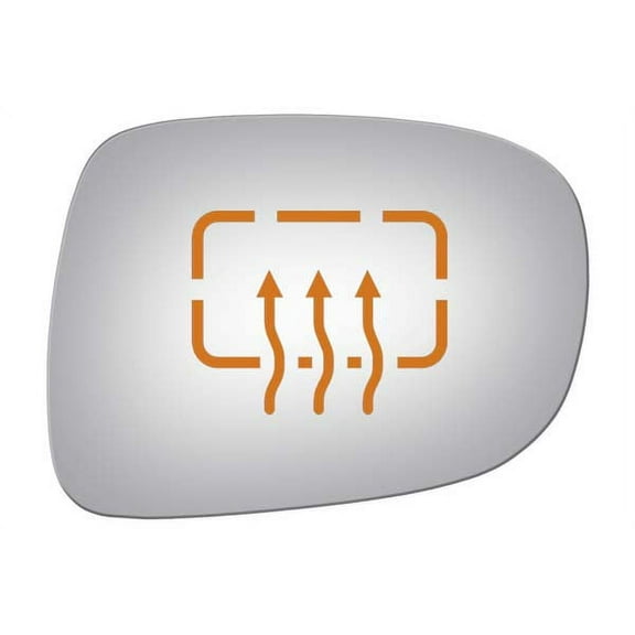 Burco Side View Mirror Replacement Glass - Clear Glass - 5246H