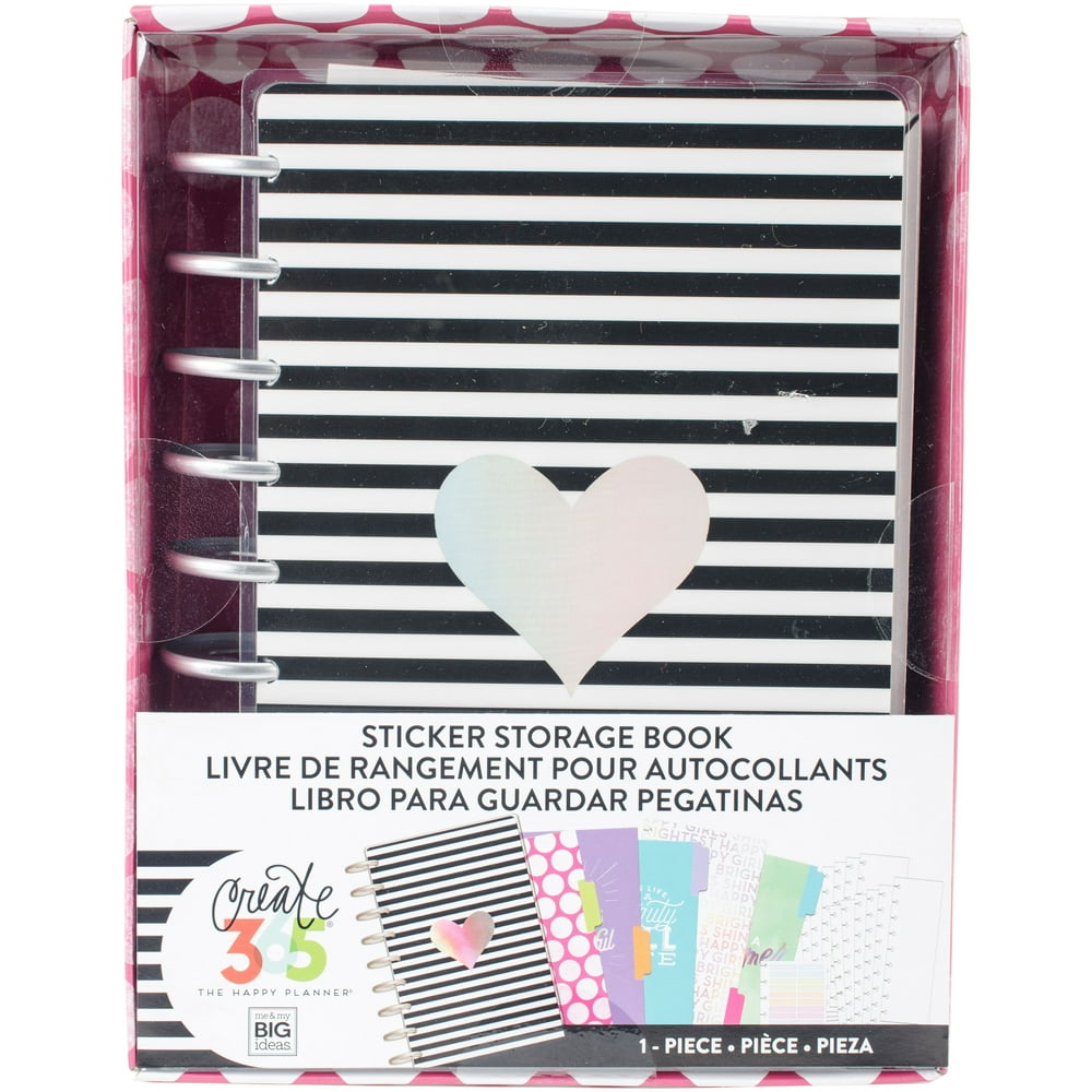 Happy Planner Sticker Storage BookRainbow