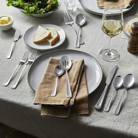 Henckels - Silvano 45-Piece Flatware Set - Silver