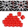 thumbnail image 4 of Huggegwe Écrou de Roue 17mm, 20 Pcs Couvercle de Jante Hexagonal avec Outil de Démontage pour Voitures (Rouge) CJB91-34969, 4 of 9
