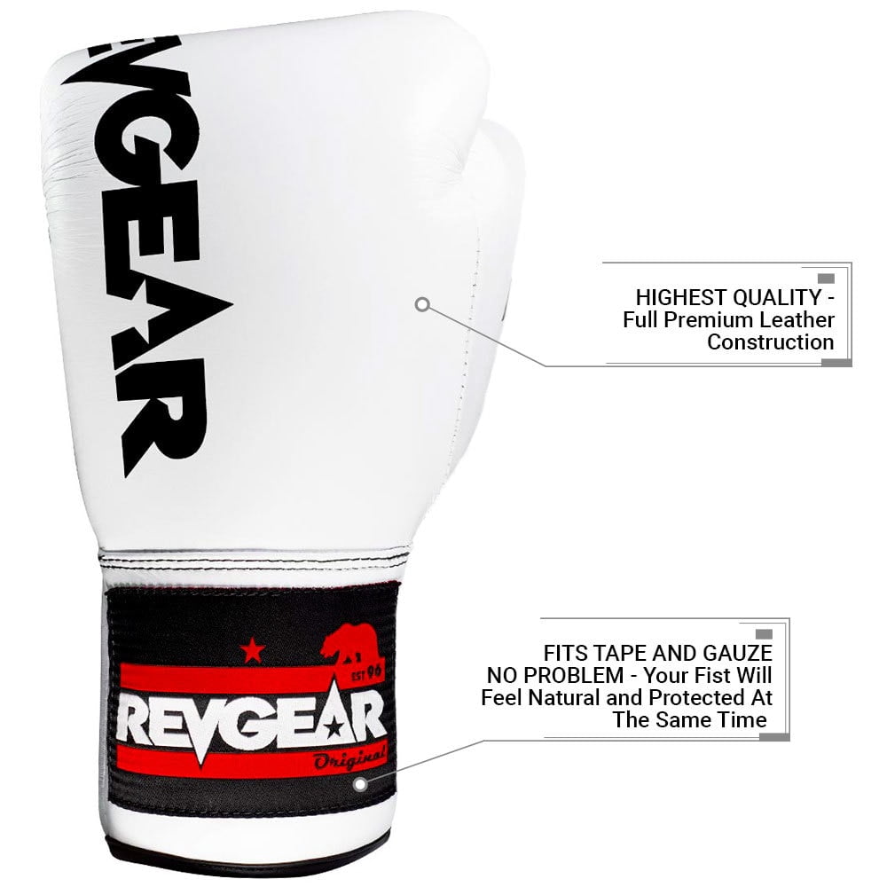 Details about   F1 Competitor Lace Boxing Glove White 